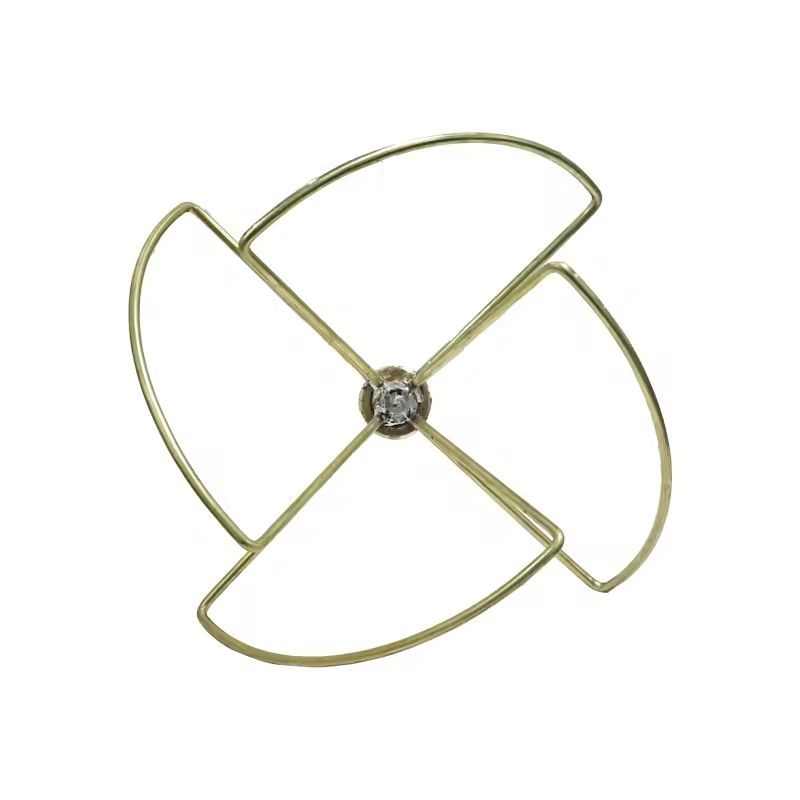 Waterproof Uav Four Leaf Clover Antenna Omnidirectional Fpv 720-850MHz 850-970MHz Drone Use Fiberglass Antenna N Male Anti Drone
