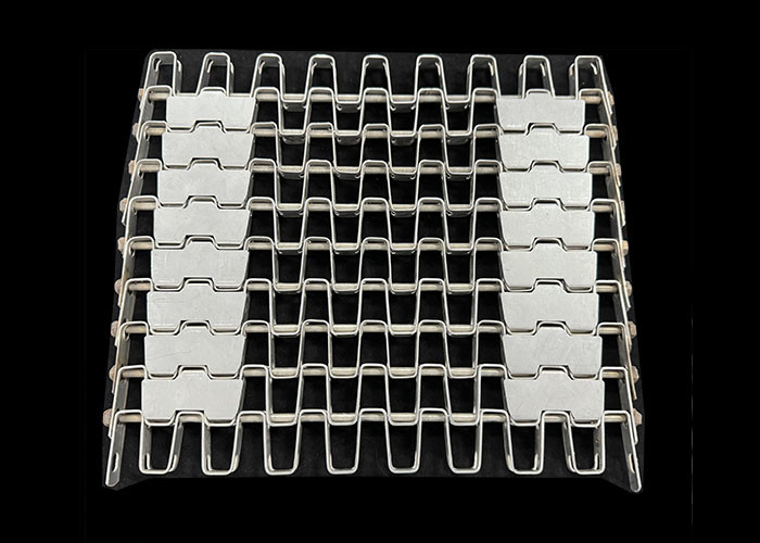 Stainless Steel Large Holes Wire Mesh Conveyor Belt For Oven Dryer