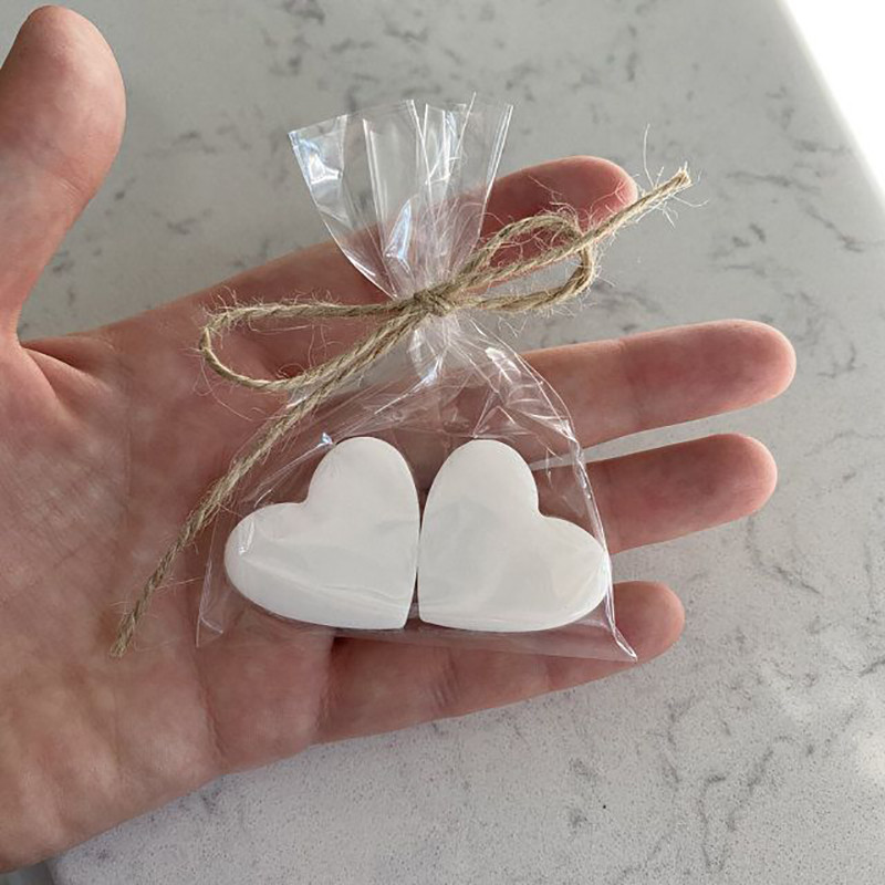 Heart Shape GMP Natural Face Soap Bar For Gift