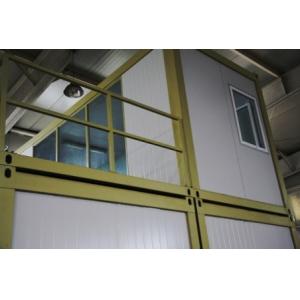 Foldable Container for Exhibitions – Modular, Mobile, Galvanized Steel Sturcture