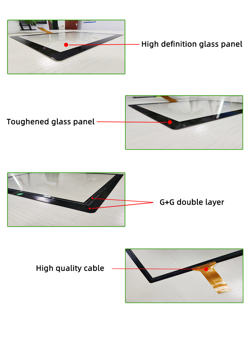 19.5 Inch Diy Capacitive Touch Screen CTP Structure RoHS Approved