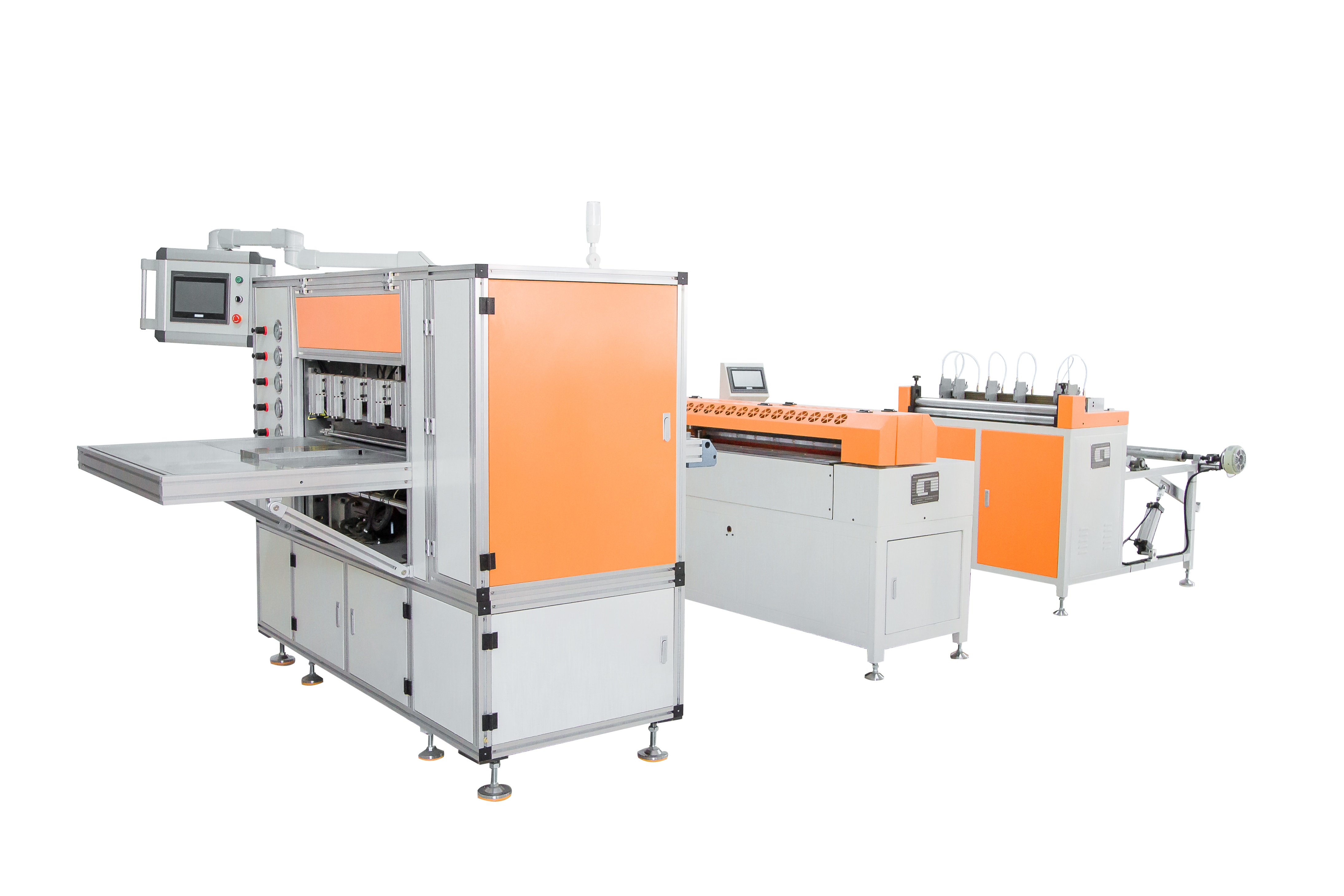 Clapboard Pleating Hepa Glass Fiber Machine Filter Paper Folding Machine with Partition
