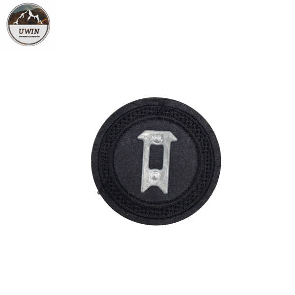 Durable Handmade Custom Made Embroidered Patches Round Shape Various Sizes