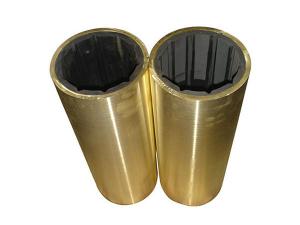 China Water-lubricated Bearings/ Brass Sleeve Bearings/Brass Cutless Bearings on sale