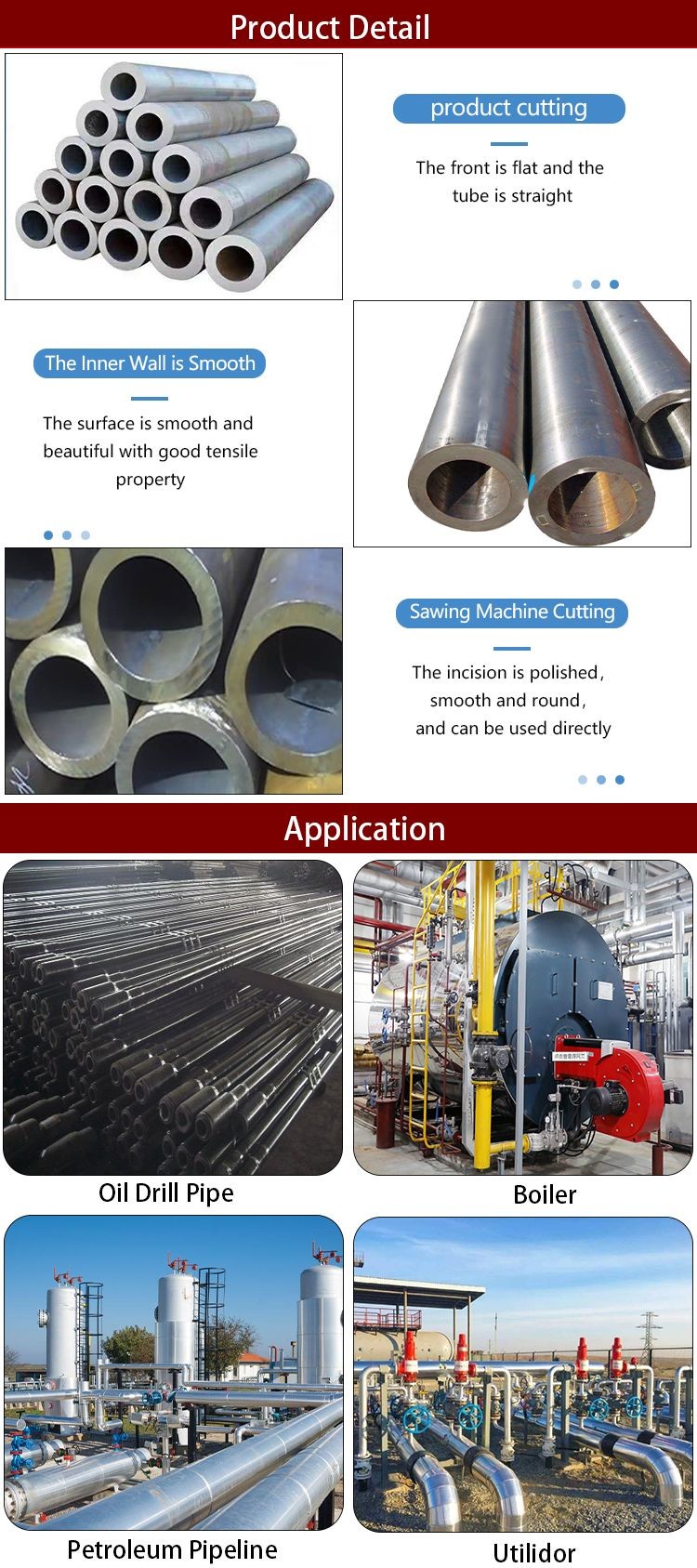JIS G3101 EN 10130 CS Tubes Transparent Oil Epoxy Coating