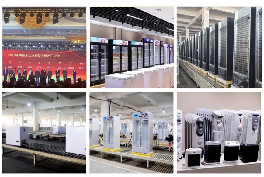 Glass Single Door Swing Upright Showcase Cooler 370L Commercial Refrigerator