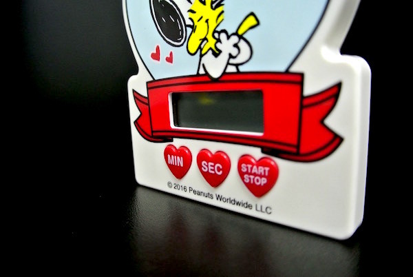 SNOOPY Logo Attached Cute Kitchen Timer , Fun Kitchen Timers Electronic