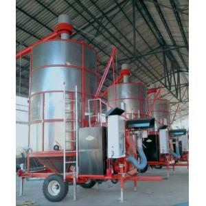 China 40 Ton Per Day Fast Drying Speed Portable Grain Dryer With Diesel Burner on sale