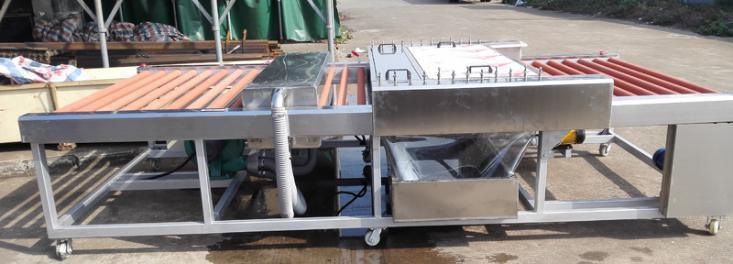 Horizontal Glass Cleaner and Dryer Washing Machine