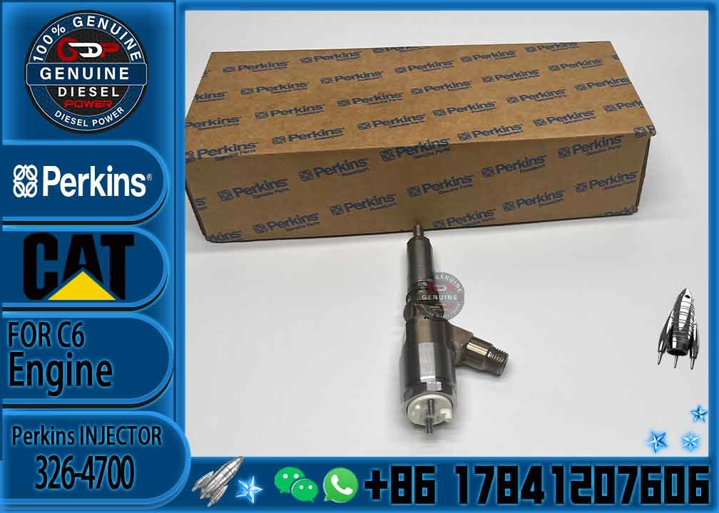 High Quality C6.4 Engine Fuel Injector CAT E320D 326-4700 326-4756 For Caterpillar Excavator Injector Parts