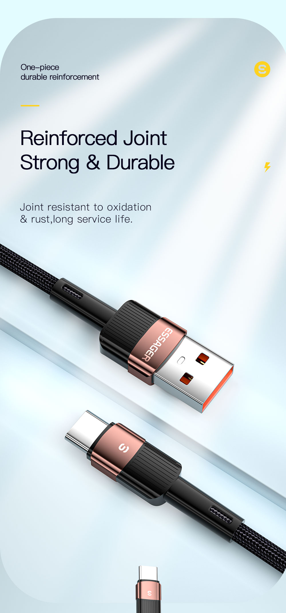 6A USB C to C Charging Cable 100W 0.5M 1M 2M 3M Type C USB Cable