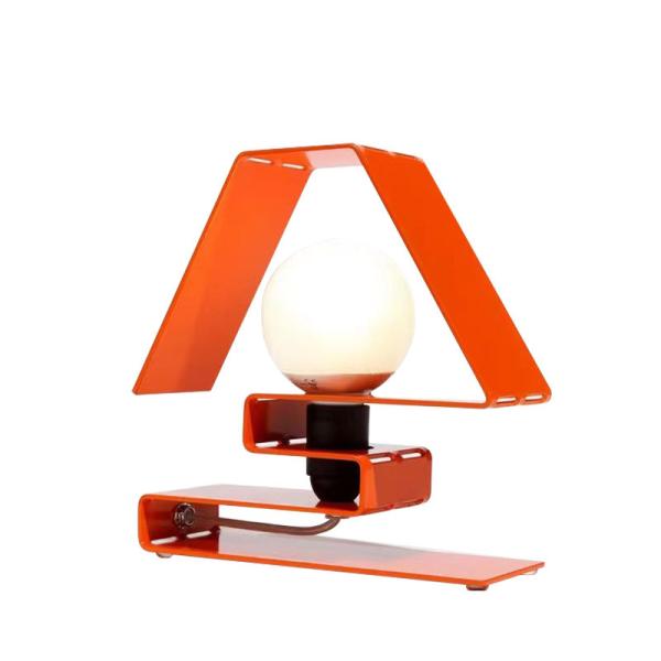 Postmodern creative personality iron table lamp living room bedroom decoration