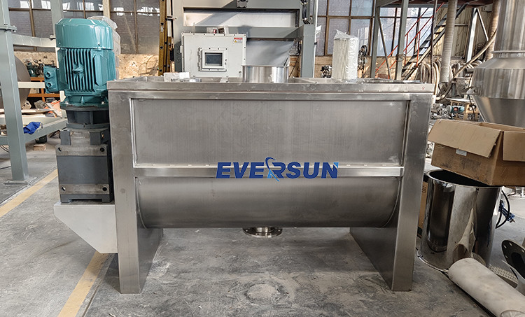 Industrial Food Processing Ribbon Mixer Paddle Mixer Machine With 20 - 100rpm
