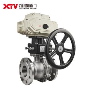 Manual High Platform Flanged Floating Ball Valve Wcb Currency US Driving Mode