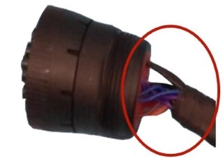 Type 1 Deutsch 9 Pin J1939 Female to J1962 OBD2 OBDII 16 Pin Female Cable