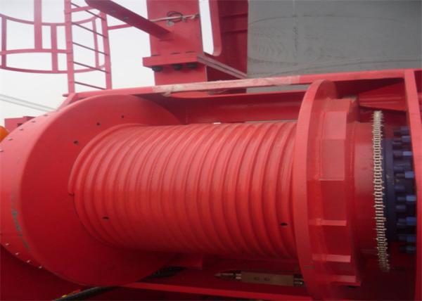 320KN Slow Speed Electric Marine Winch Carbon Steel With 65mm Wire