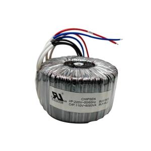 China Neon Audio Electronic Power 50Hz Coil Shape High Current Step down Toroidal Transformer Custom T60 for Resin Output Power on sale