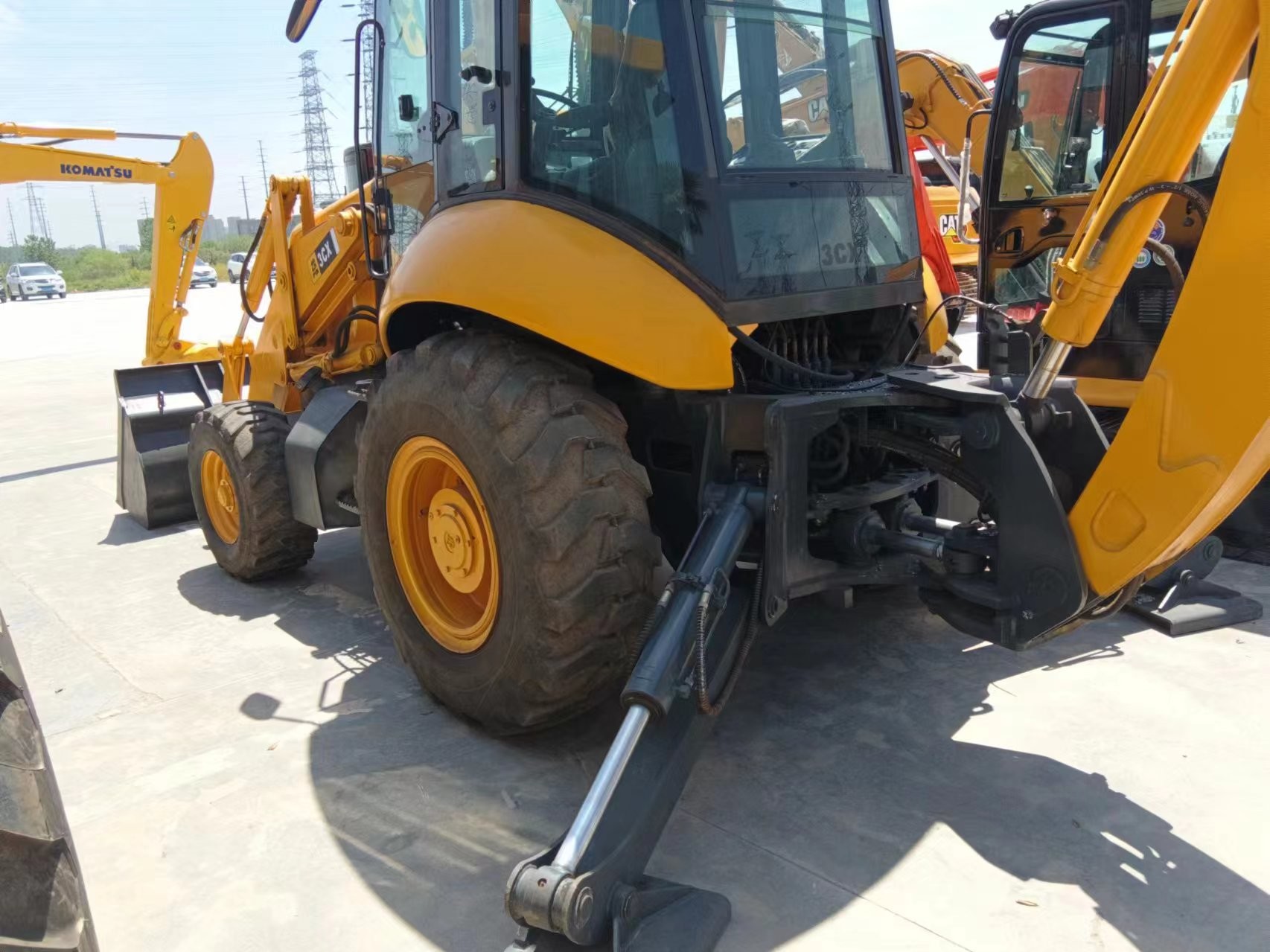 JCB 3CX Used Backhoe Loader Second Hand Construction Machines Good Condition