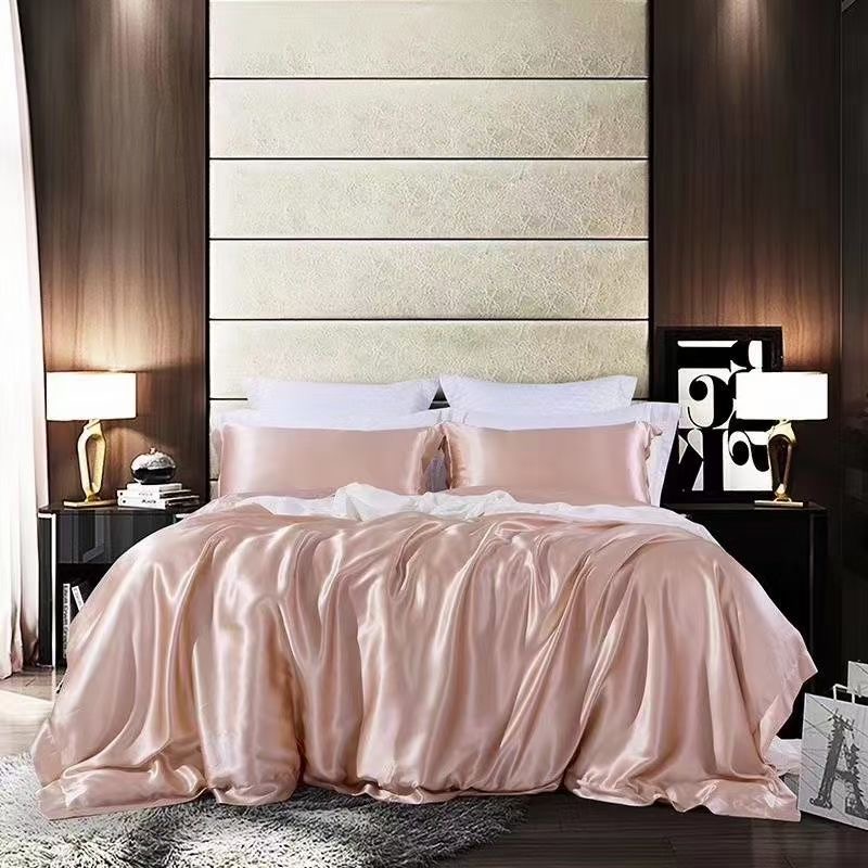 100% Pure Comforter Sets Bedding Luxury Silk Duvet Set for European and American Style