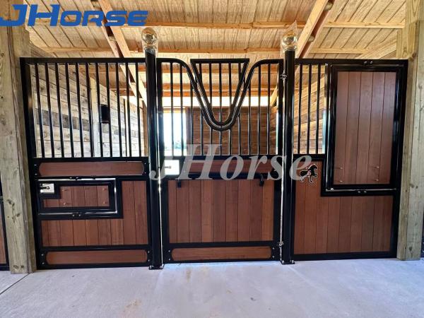 Customizable Horse Stable Box Standard Front Safety Horse Stall Equipment