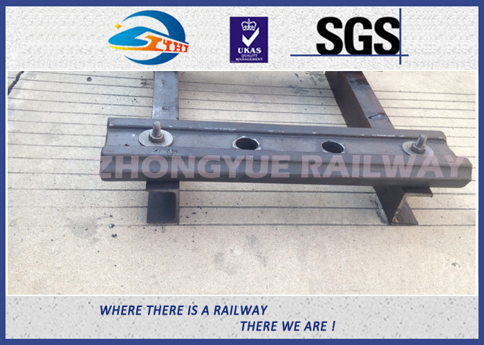 4 Holes BS80A Railway Fish Plate Rail Joint Bars steel fish plates With Plain Colors