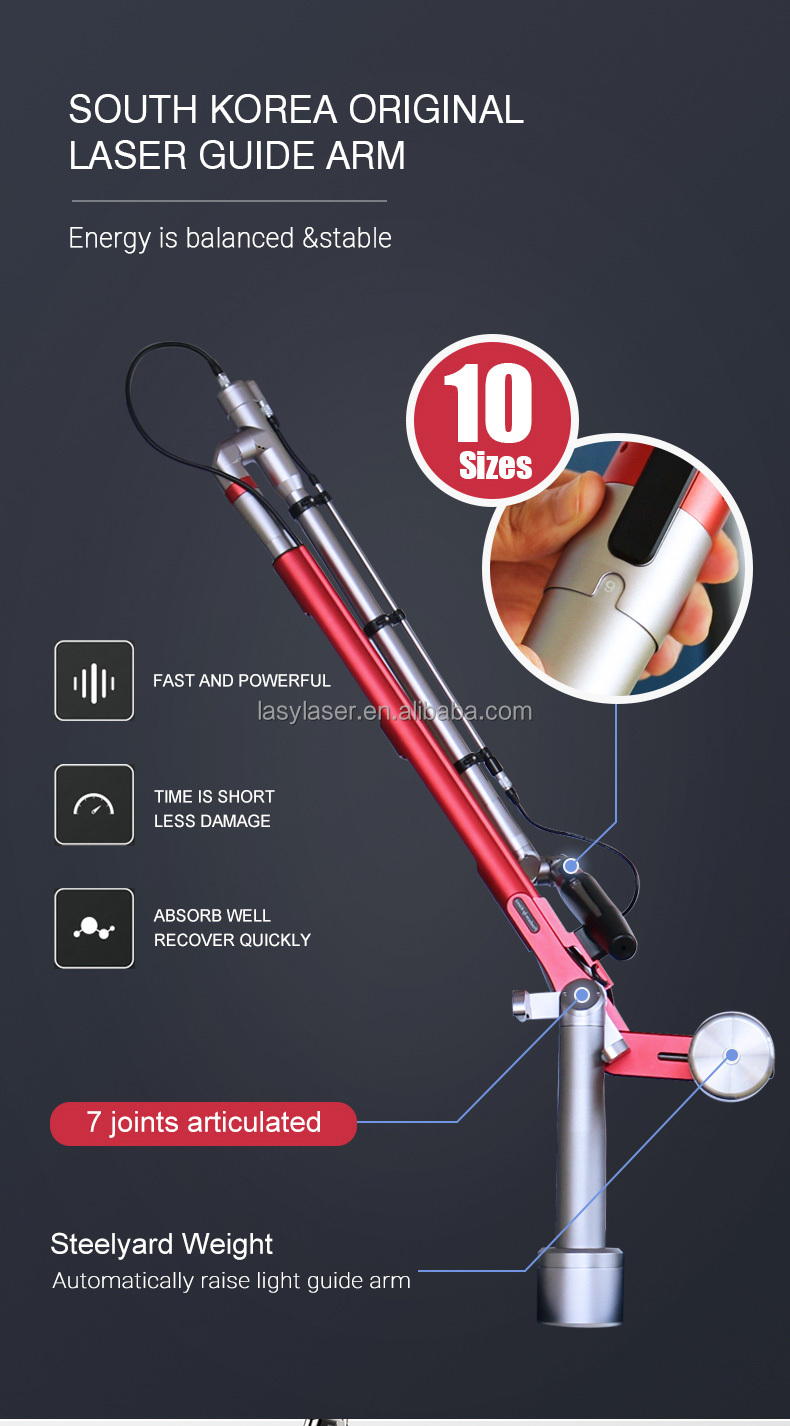 755nm 532nm picolaser Laser Tattoo Removal Machine 1064nm Microdermabrasion Device