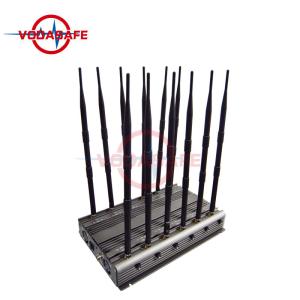 12 - Way Cell Phone Signal Blocker Sweep Jamming Type With 6 - 8W / Band Output