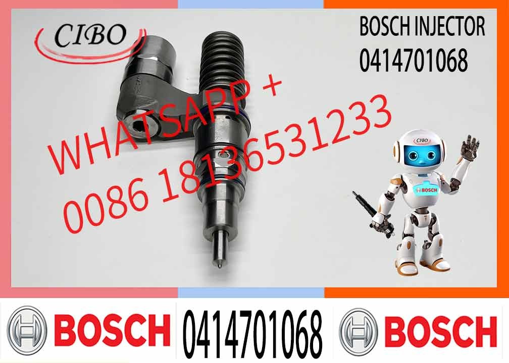 Excavator Injector 0414701069 0414701068 1942702 for Diesel Engine Parts Nozzle Assembly