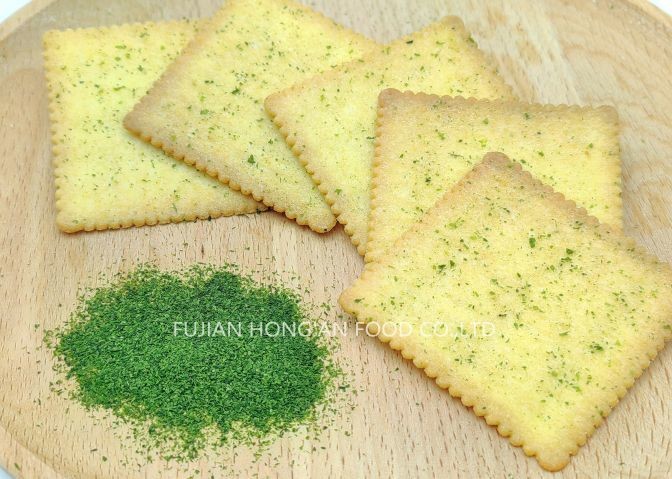 OEM Natural Organic Green Seaweed Powder Crushed Seaweed Powder As Baking Ingredients 50g Sprinkle On Food