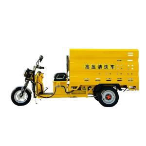China Handhanded Sweeper With Fully Enclosed Electric Three Wheel Drive And Cleaning Sprinkler on sale