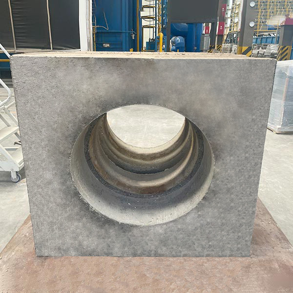 High Refractoriness Under Load Compound Prefabricated Blocks Pot Mouth Brick For Reduction Furnace Of Metal Magnesium