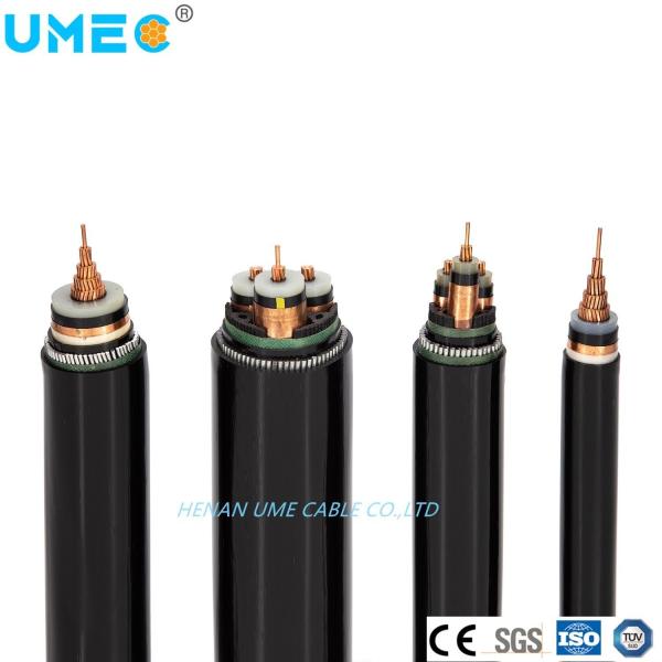 Cu/Al Conductor XLPE Insulated PVC Sheathed Armored Power Cable For Medium