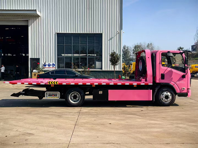 Customized JAC 4x2 Right Hand Driver 6 Tons One Tow Two Tow Wrecker Truck for Roadside Assistance