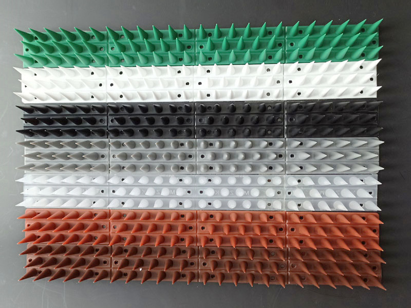 Outdoor Indoor OEM Plastic Anti Pigeon Spikes Eco Friendly Reusable Bird Repellent Effective