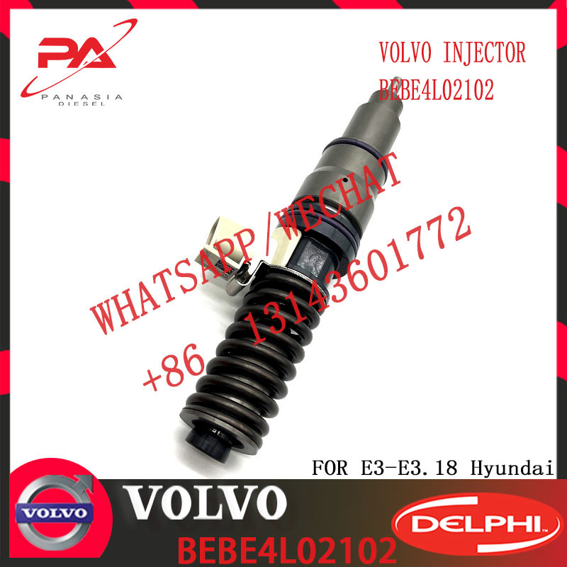 Diesel Engine Parts Fuel Injector 63229475 33800-82700 BEBE4L02001 BEBE4L02002 BEBE4L02102