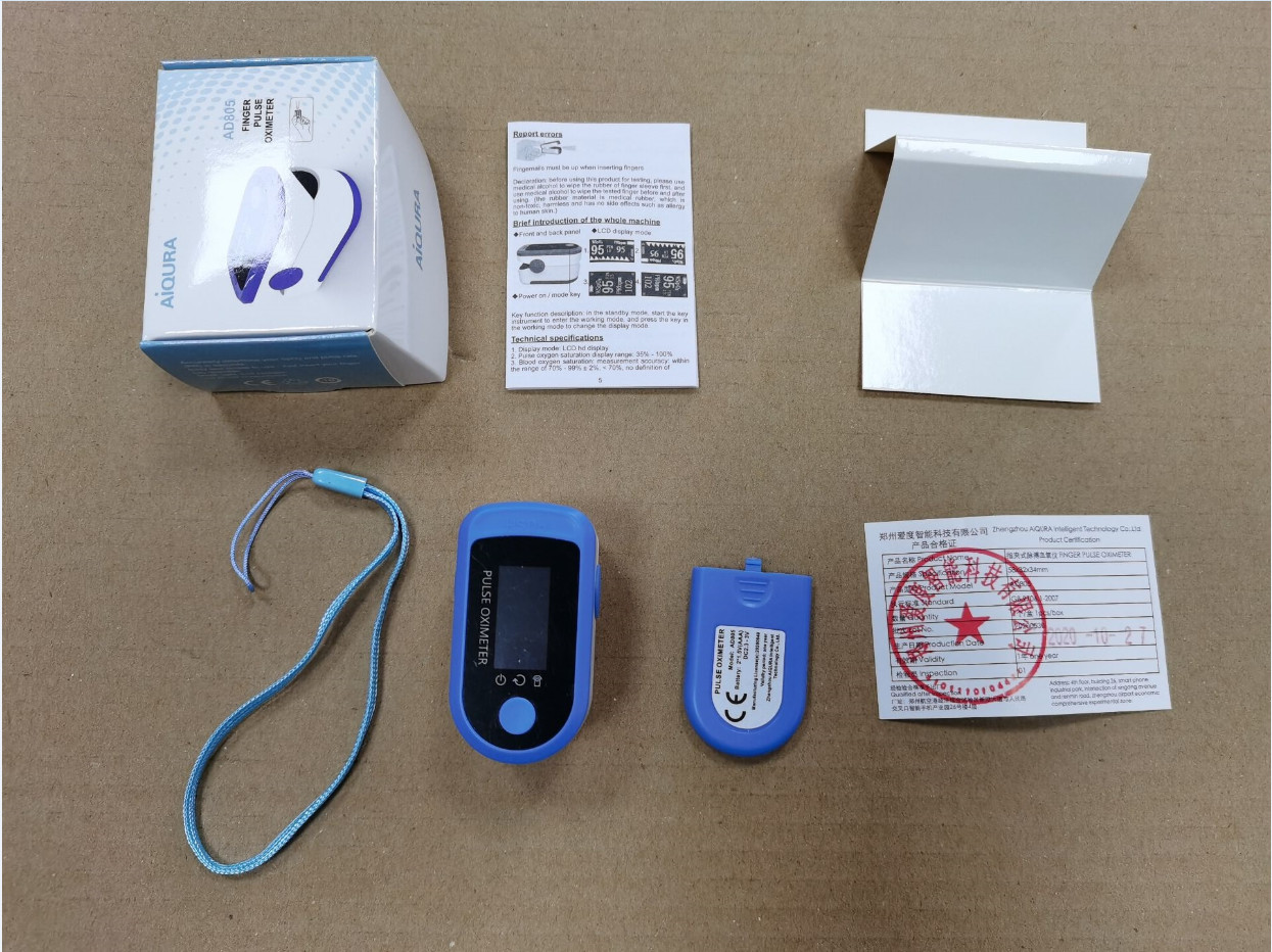 Measured Spo2 oxymeter coin operated blood test machine fingertip pulse oximeter