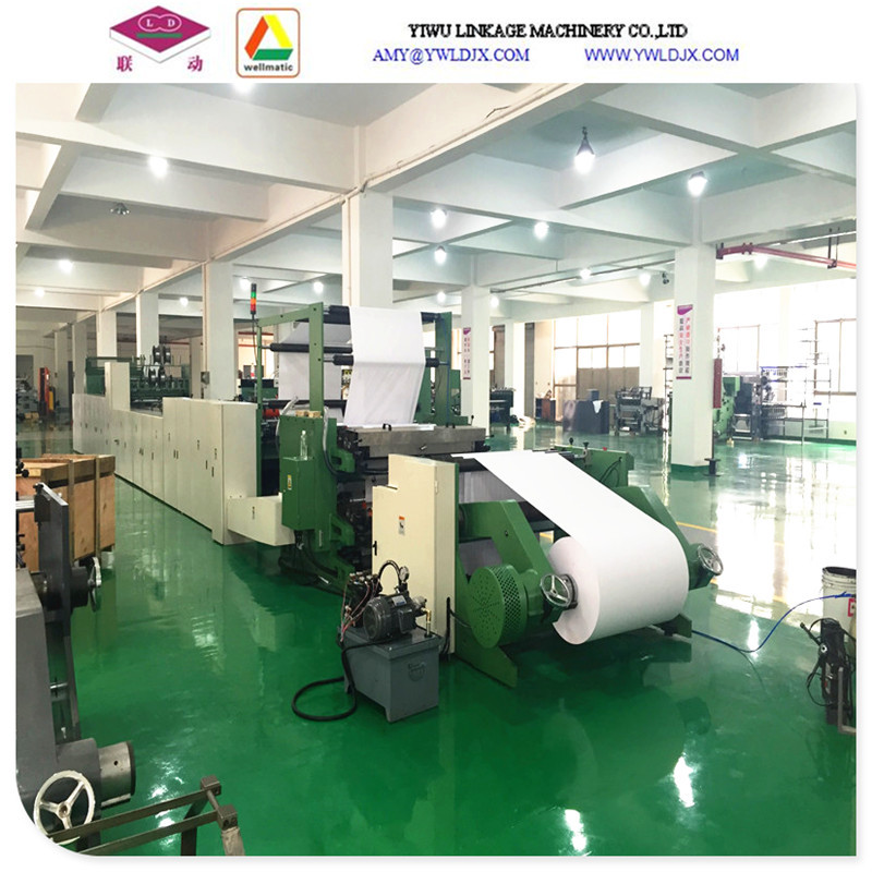 Advanced Soft Cover Exercise Book Machine for Full Line Ruling Folding Cutting Binding All in One