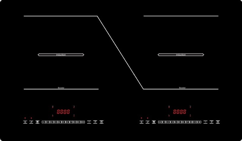 OEM Logo Eco Friendly 4800W Dual Induction Cooker