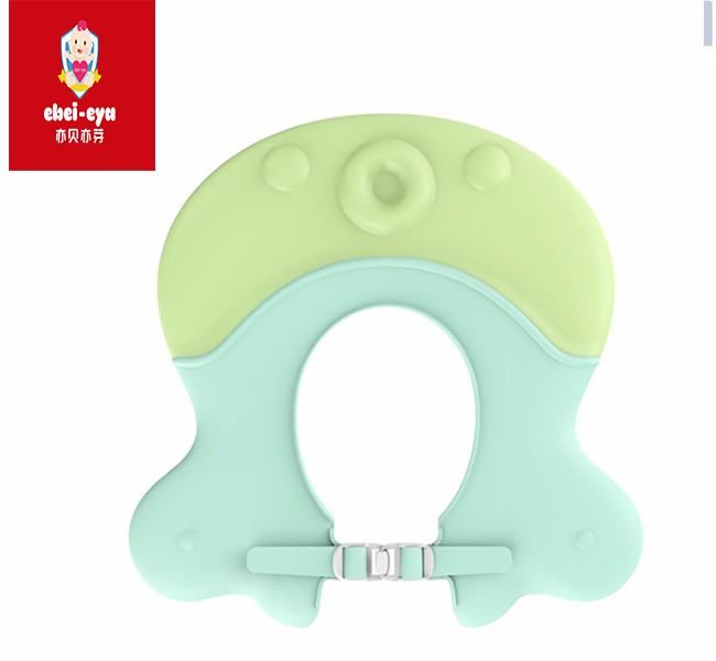 Blue / Pink Color Baby Shampoo Cap Child Safety Training Potty SGS Certification