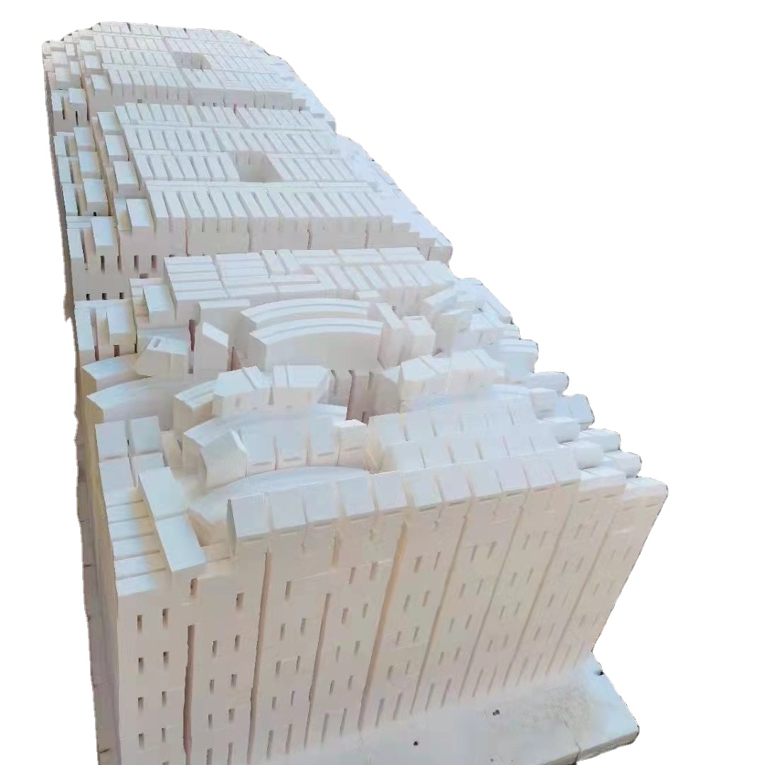 Customized Size ZrO2 42% High Alumina Refractory Brick Bulk for Max Customization