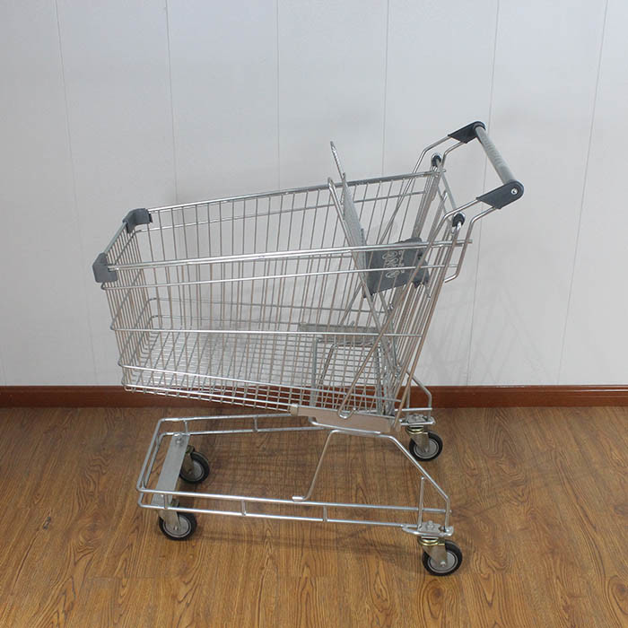 125L Australia Customer Personal Shopping Carts For Supermarket Supermarket Shopping Trolley