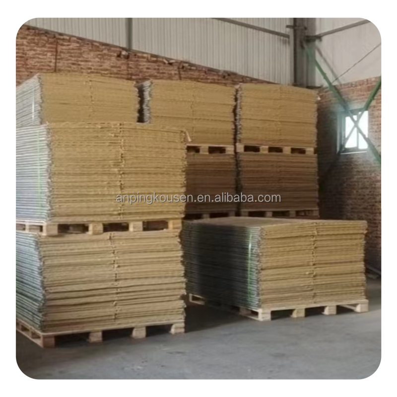 Galvanized Defence Barriers 2x1x1 Flood Protection Barrier Bastion Wall Square Hole
