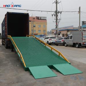 Tailored Loading Bridge - 10-Ton Load Capacity, Adjustable Height, Anti-Slip