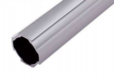 6063-T5 Aluminum Alloy Tube Thickness 1.7mm Silver White 4m/Bar AL-2817