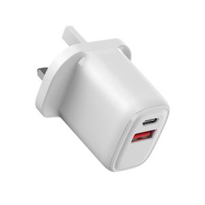 USB C 30W PD Fast Charger Wall Type C Charging Block USB A Port for Iphone Ipad
