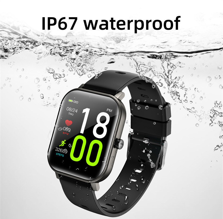 Outdoor S09 Bluetooth Call Android Bracelet Smart Watch IPS Phone IP67 Waterproof Calls