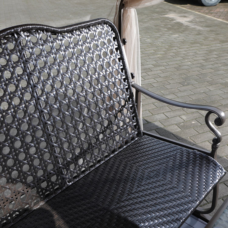 Metal Frame Hanging Outdoor Basket Chair Patio Leisure Garden Swing Chairs