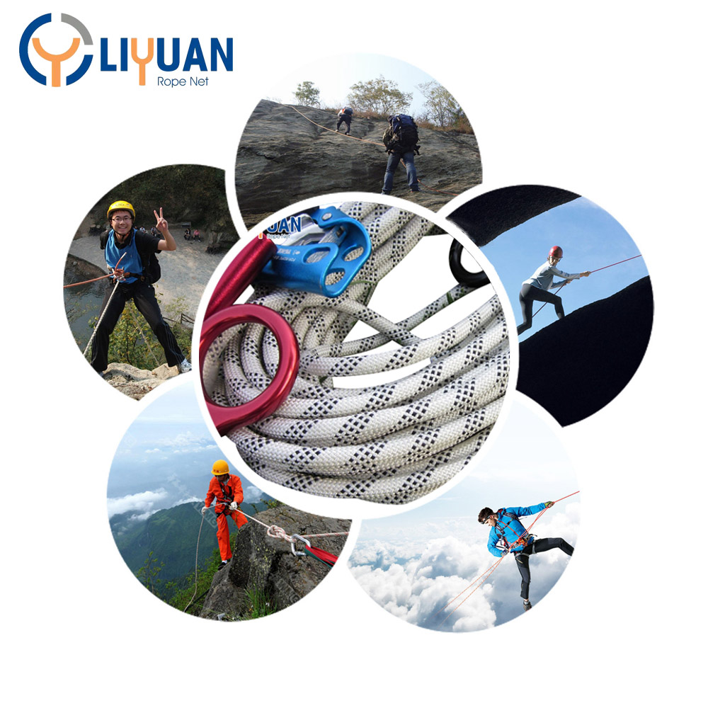 25000lbs Strength Double Braid UHMWPE ROPE 1/4" x 50 ft for Heavy Duty Applications