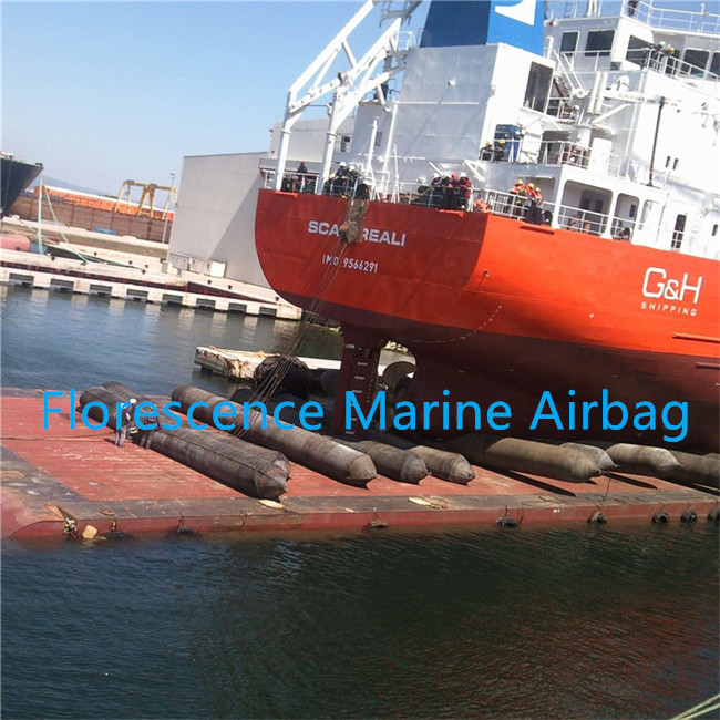 marine Salvage Pneumatic Rubber Air Bags Underwater Air Lift
