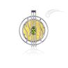 Buy cheap Flowing Lines Exclusive Meteorite 925 Sterling Silver Pendant Handcrafted from wholesalers